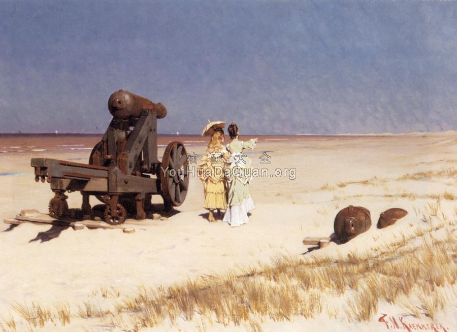 At the Seashore - 冯检基·亨德里克·克梅雷尔